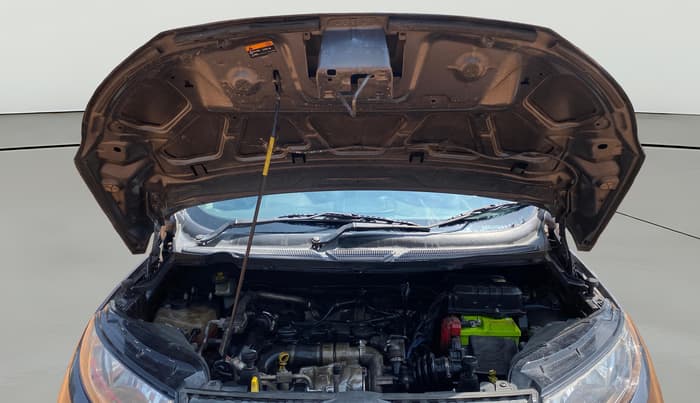 2015 Ford Ecosport TREND 1.5L DIESEL, Diesel, Manual, 1,06,738 km, Open Bonet
