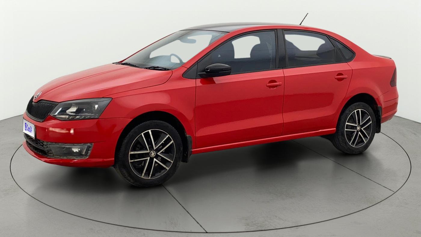 2019 Skoda Rapid STYLE 1.6 MPI AT, Petrol, Automatic, 79,104 km, Left Front Diagonal