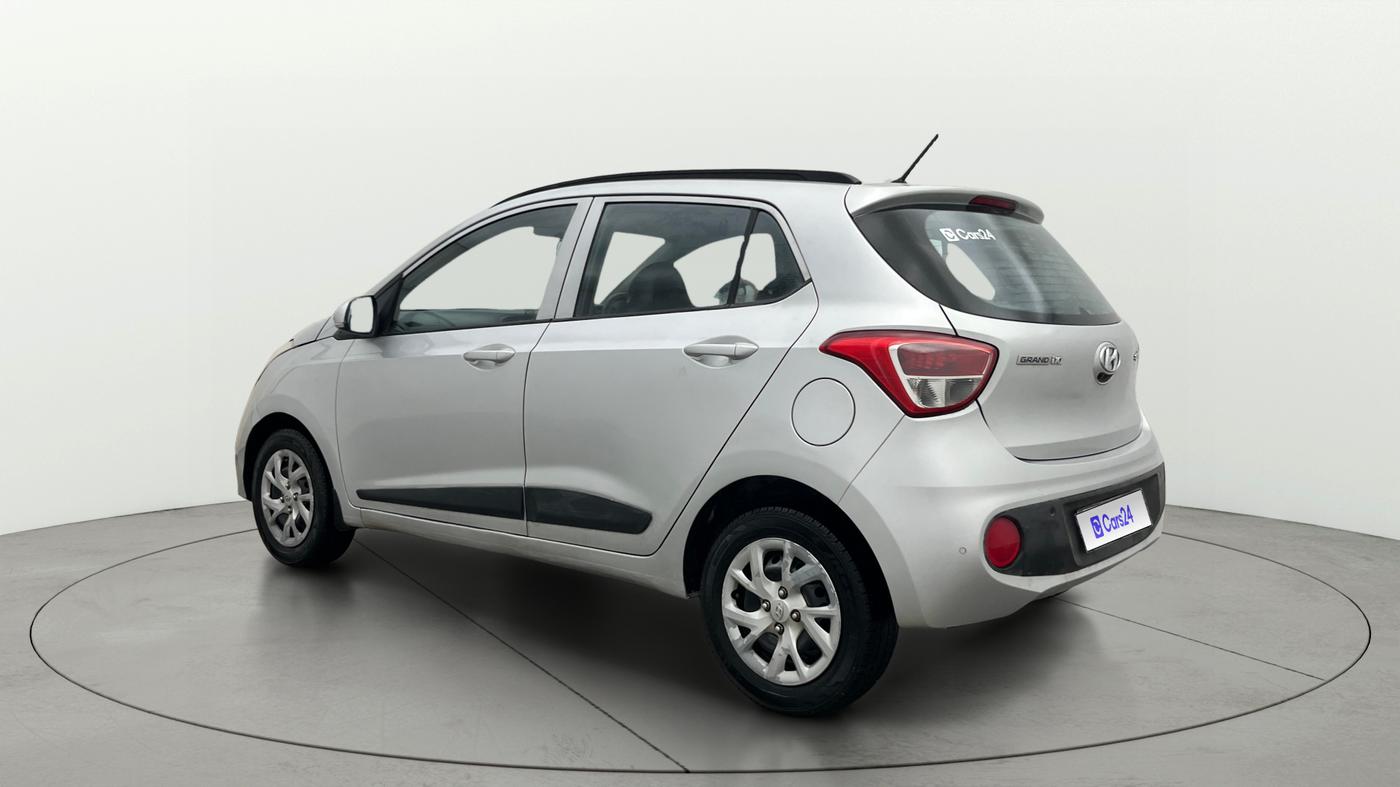 2018 Hyundai Grand i10 SPORTZ 1.2 KAPPA VTVT, Petrol, Manual, 71,176 km, Left Back Diagonal