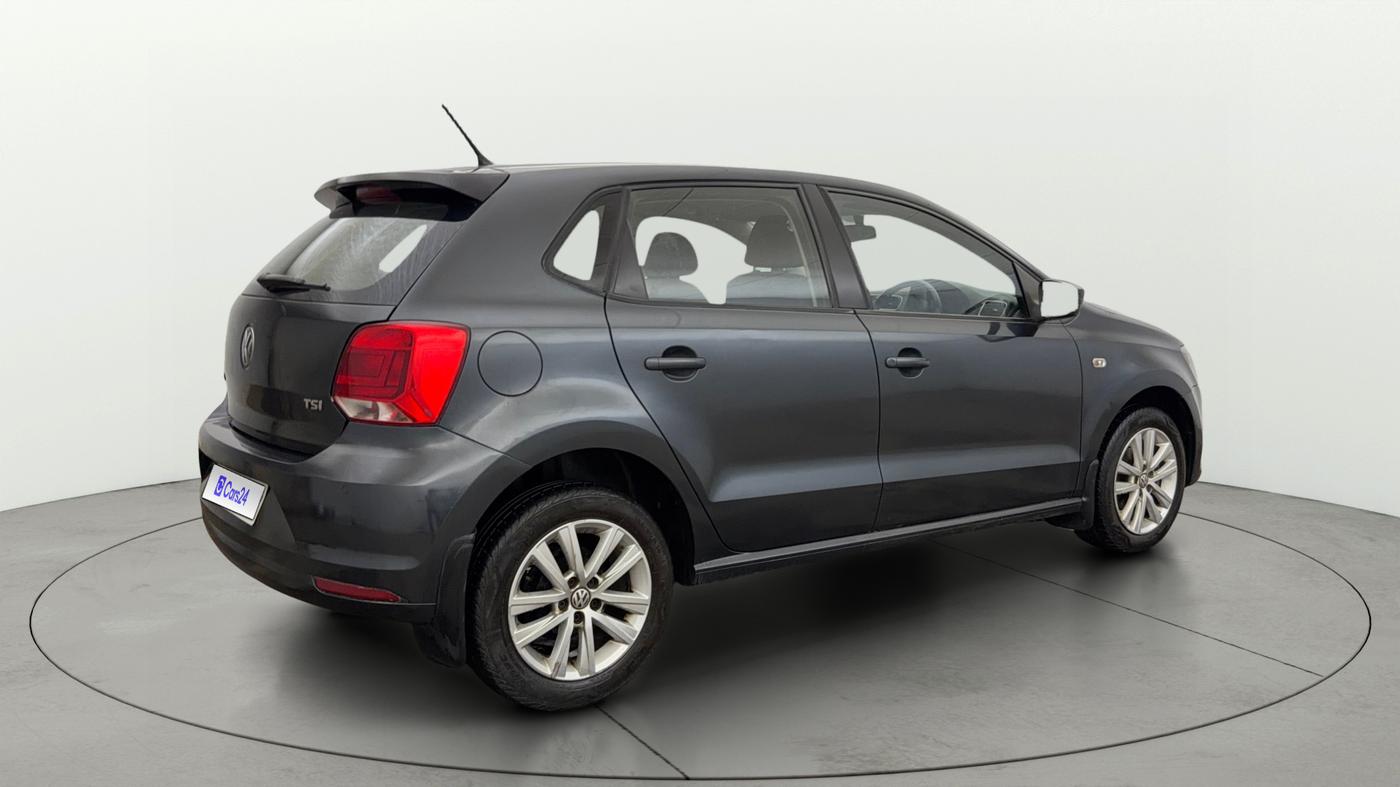 2014 Volkswagen Polo GT TSI AT, Petrol, Automatic, 96,653 km, Right Back Diagonal