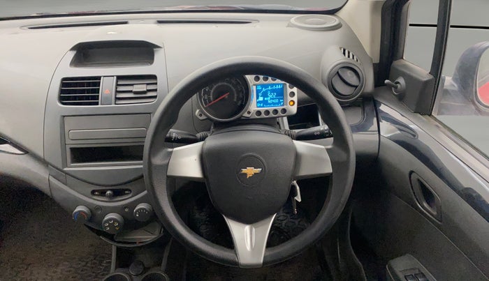 2013 Chevrolet Beat LS PETROL, Petrol, Manual, 60,359 km, Steering Wheel Close Up