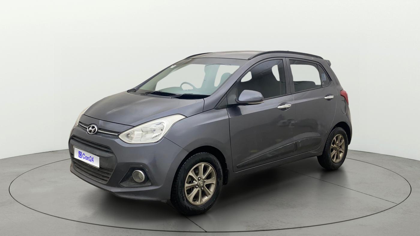 2015 Hyundai Grand i10 ASTA 1.2 KAPPA VTVT, Petrol, Manual, 58,314 km, Left Front Diagonal