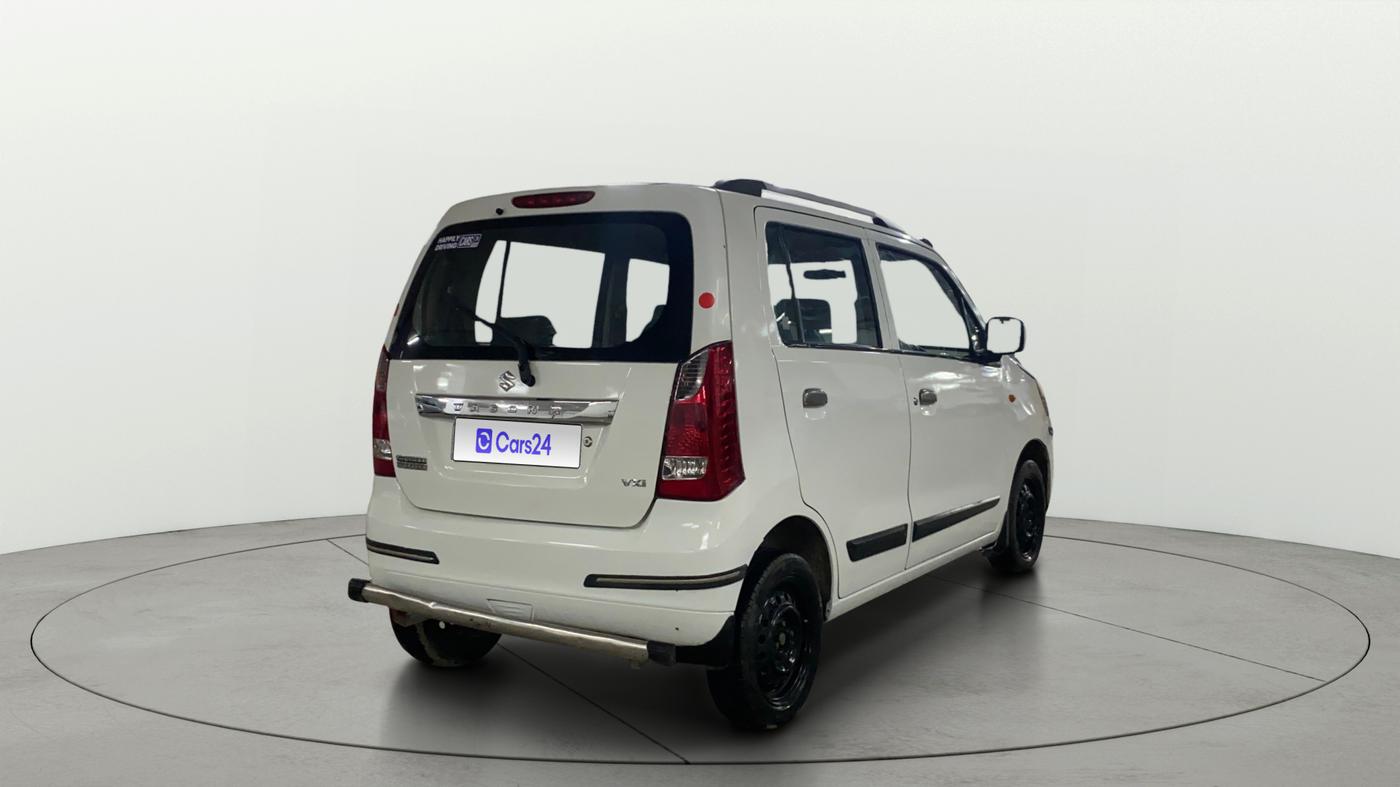 2017 Maruti Wagon R 1.0 VXI, Petrol, Manual, 35,461 km, Right Back Diagonal