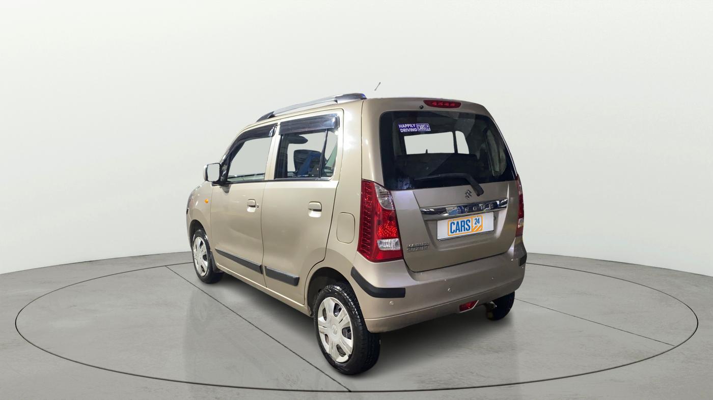 2013 Maruti Wagon R 1.0 VXI, Petrol, Manual, 18,175 km, Left Back Diagonal