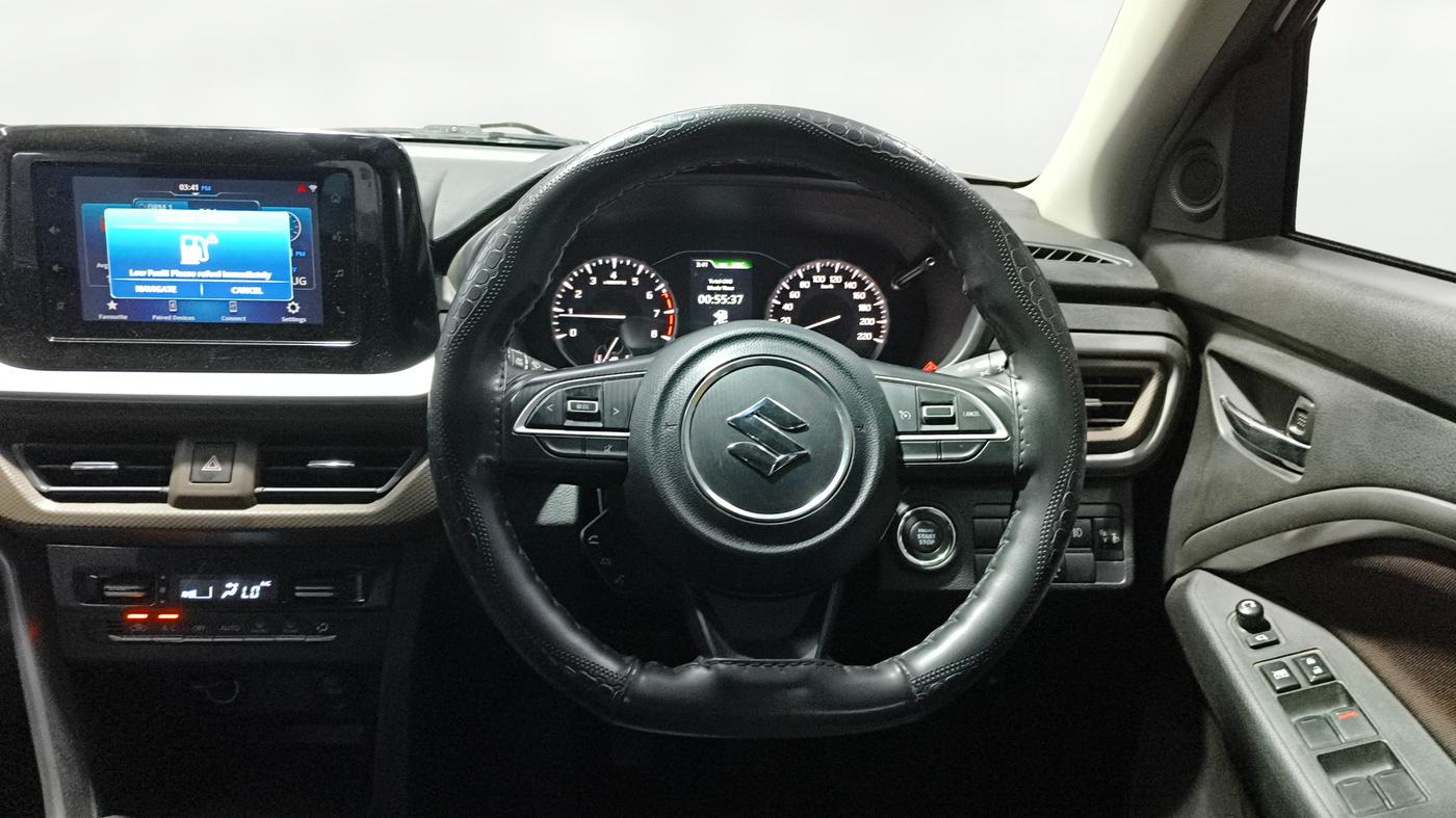 2024 Maruti BREZZA ZXI S-CNG, CNG, Manual, 29,170 km, Steering Wheel Close Up