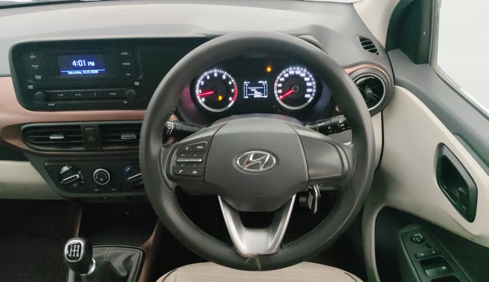 2022 Hyundai AURA S 1.2 CNG, CNG, Manual, 32,964 km, Steering Wheel Close Up