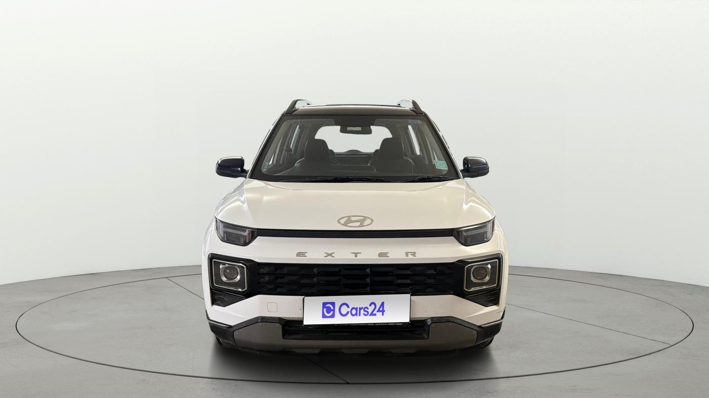 2024 Hyundai EXTER SX 1.2 AMT DUAL TONE, Petrol, Automatic, 15,553 km, Front