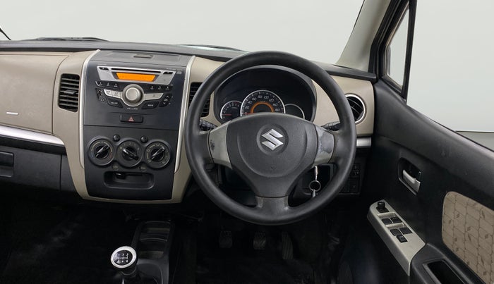 2014 Maruti Wagon R 1.0 VXI, Petrol, Manual, 55,818 km, Steering Wheel Close Up