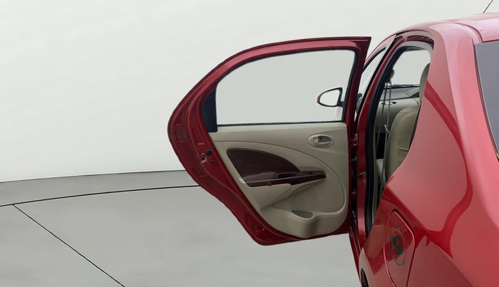 2013 Toyota Etios G, Petrol, Manual, 77,351 km, LHS Rear Door