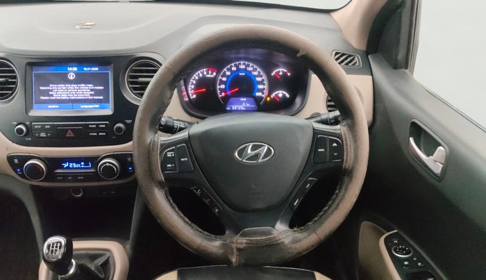 2019 Hyundai Grand i10 ASTA 1.2 KAPPA VTVT, CNG, Manual, 68,723 km, Steering Wheel Close Up