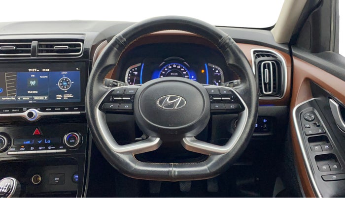 2021 Hyundai ALCAZAR PRESTIGE 2.0 MT 7STR, Petrol, Manual, 29,221 km, Steering Wheel Close Up