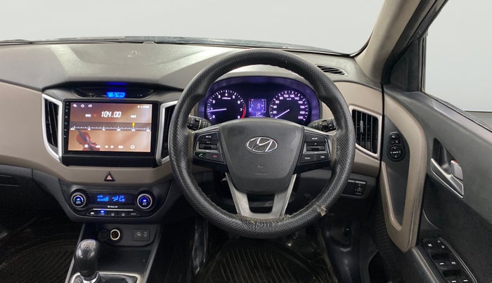 2016 Hyundai Creta SX PLUS 1.6 PETROL, Petrol, Manual, 95,983 km, Steering Wheel Close Up