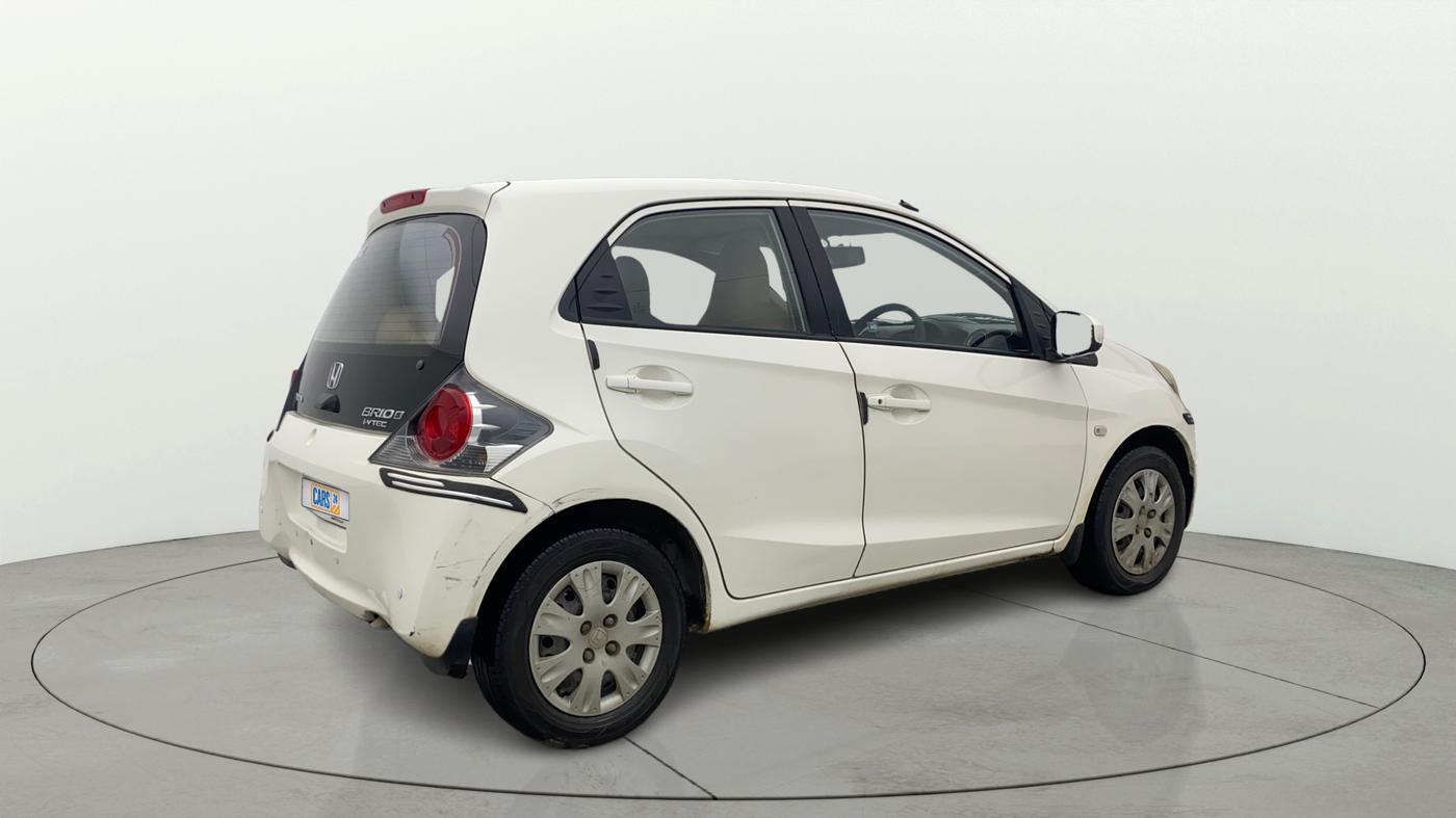 2013 Honda Brio S MT, Petrol, Manual, 69,743 km, Right Back Diagonal