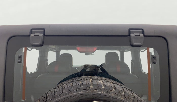 2021 Mahindra Thar LX PETROL HT 4WD AT, Petrol, Automatic, 26,348 km, Rear Windshield