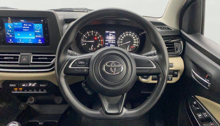 2024 Toyota Glanza G, Petrol, Manual, 33,862 km, Steering Wheel Close Up