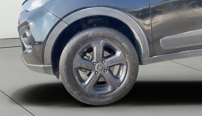 2021 Tata NEXON XZ PLUS (O) PETROL DARK EDITION, Petrol, Manual, 70,244 km, Left Front Wheel