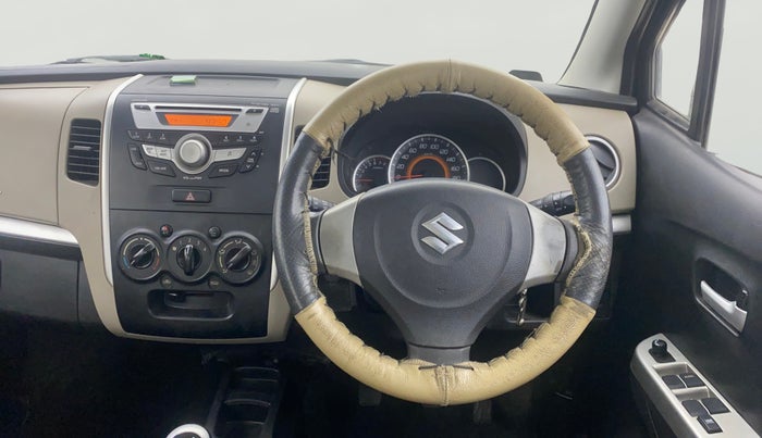 2015 Maruti Wagon R 1.0 VXI, Petrol, Manual, 52,479 km, Steering Wheel Close Up