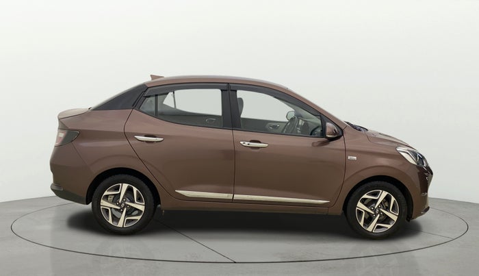 2021 Hyundai AURA SX PLUS 1.2 AMT, Petrol, Automatic, 89,864 km, Right Side View