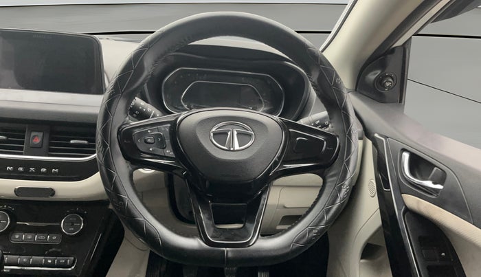 2021 Tata NEXON XZ PLUS DIESEL DUAL TONE, Diesel, Manual, 46,717 km, Steering Wheel Close Up