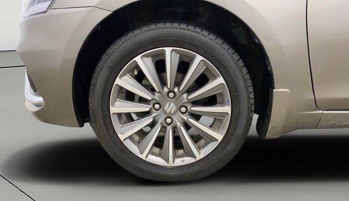 2018 Maruti Ciaz ALPHA 1.5 SHVS PETROL, Petrol, Manual, 64,532 km, Left Front Wheel