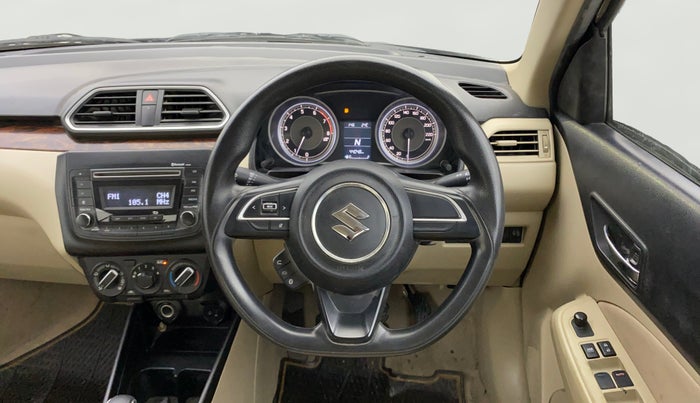 2018 Maruti Dzire VXI AMT, Petrol, Automatic, 44,042 km, Steering Wheel Close Up