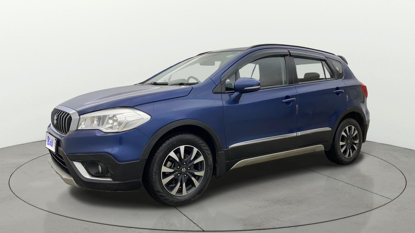 2021 Maruti S Cross ZETA 1.5, Petrol, Manual, 41,904 km, Left Front Diagonal