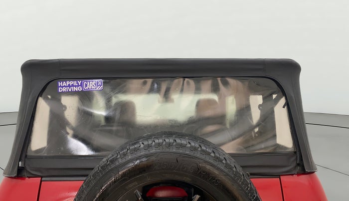 2021 Mahindra Thar LX D 4WD MT CONVERTIBLE, Diesel, Manual, 60,464 km, Rear Windshield