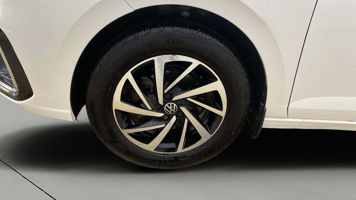2023 Volkswagen VIRTUS TOPLINE TSI 1.0 AT, Petrol, Automatic, 76,538 km, Left Front Wheel
