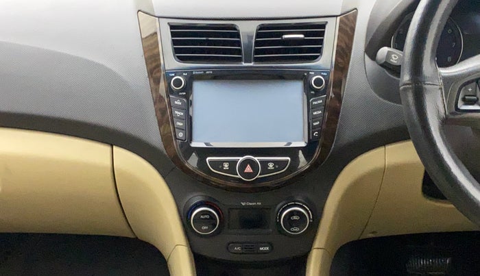 2016 Hyundai Verna FLUIDIC 4S1.6 VTVT SX AT, Petrol, Automatic, 95,846 km, Air Conditioner