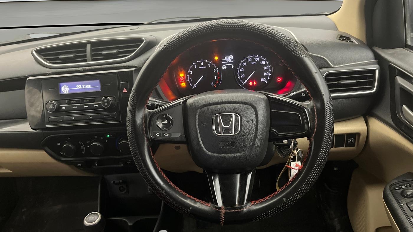 2019 Honda Amaze 1.2L I-VTEC S, Petrol, Manual, 1,03,315 km, Steering Wheel Close Up