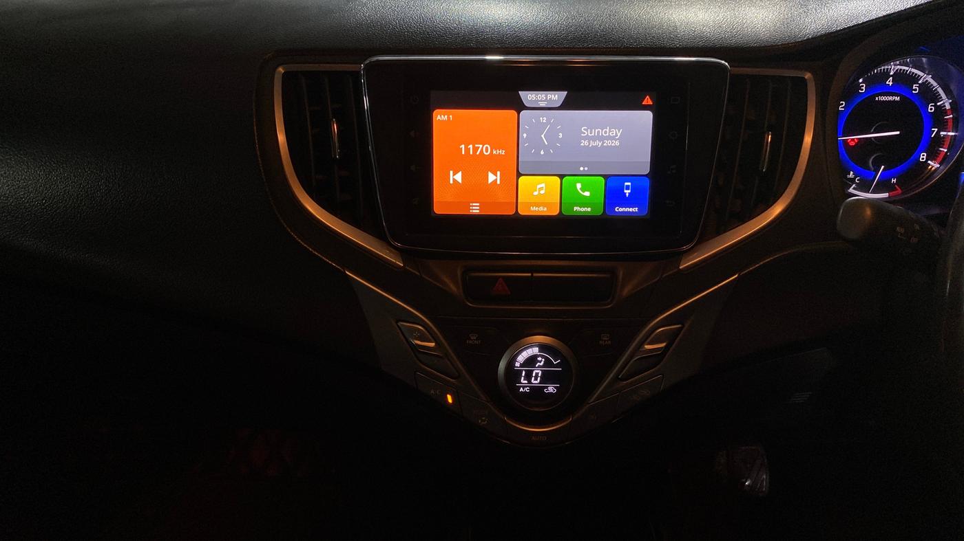 2019 Maruti Baleno ALPHA PETROL 1.2, Petrol, Manual, 39,654 km, Air Conditioner