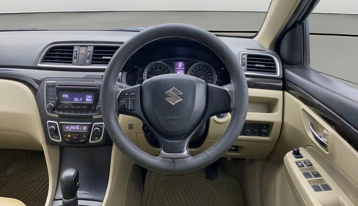 2017 Maruti Ciaz ZETA 1.4  AT PETROL, Petrol, Automatic, 48,006 km, Steering Wheel Close Up