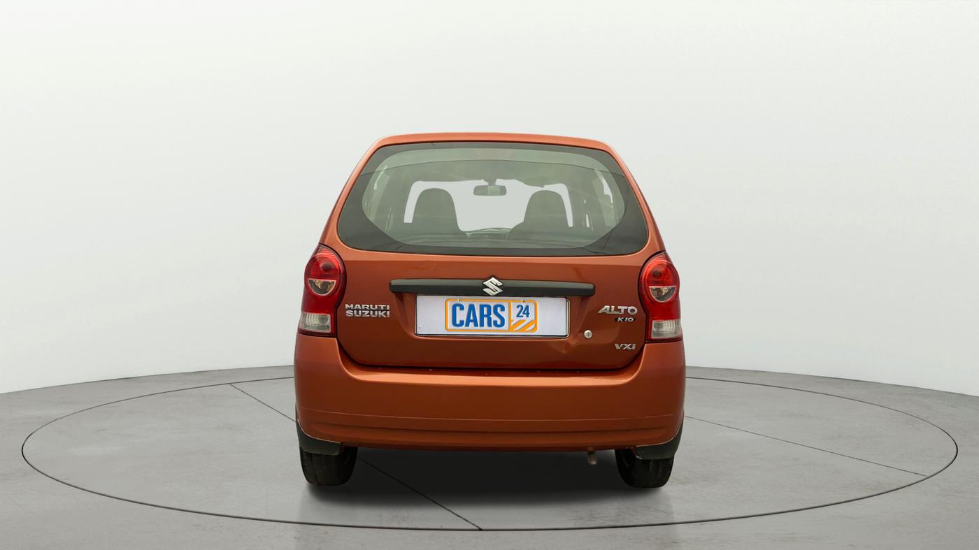 2013 Maruti Alto K10 VXI, Petrol, Manual, 46,449 km, Back/Rear