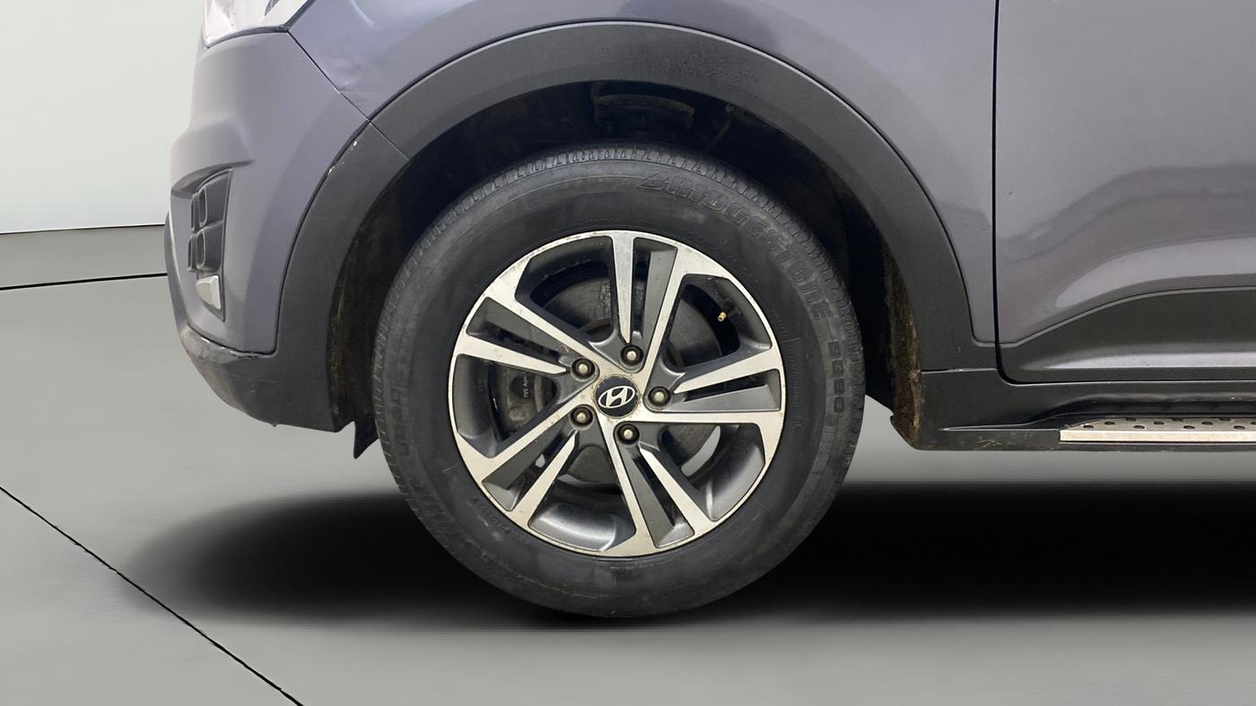 2016 Hyundai Creta BASE 1.4 DIESEL, Diesel, Manual, 1,27,403 km, Left Front Wheel