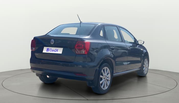 2017 Volkswagen Ameo HIGHLINE1.2L PLUS 16 ALLOY, Petrol, Manual, 73,288 km, Right Back Diagonal