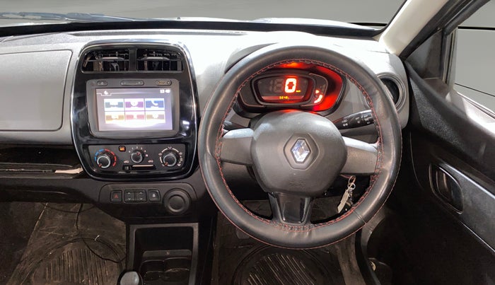 2018 Renault Kwid RXT 1.0 (O), Petrol, Manual, 5,642 km, Steering Wheel Close Up