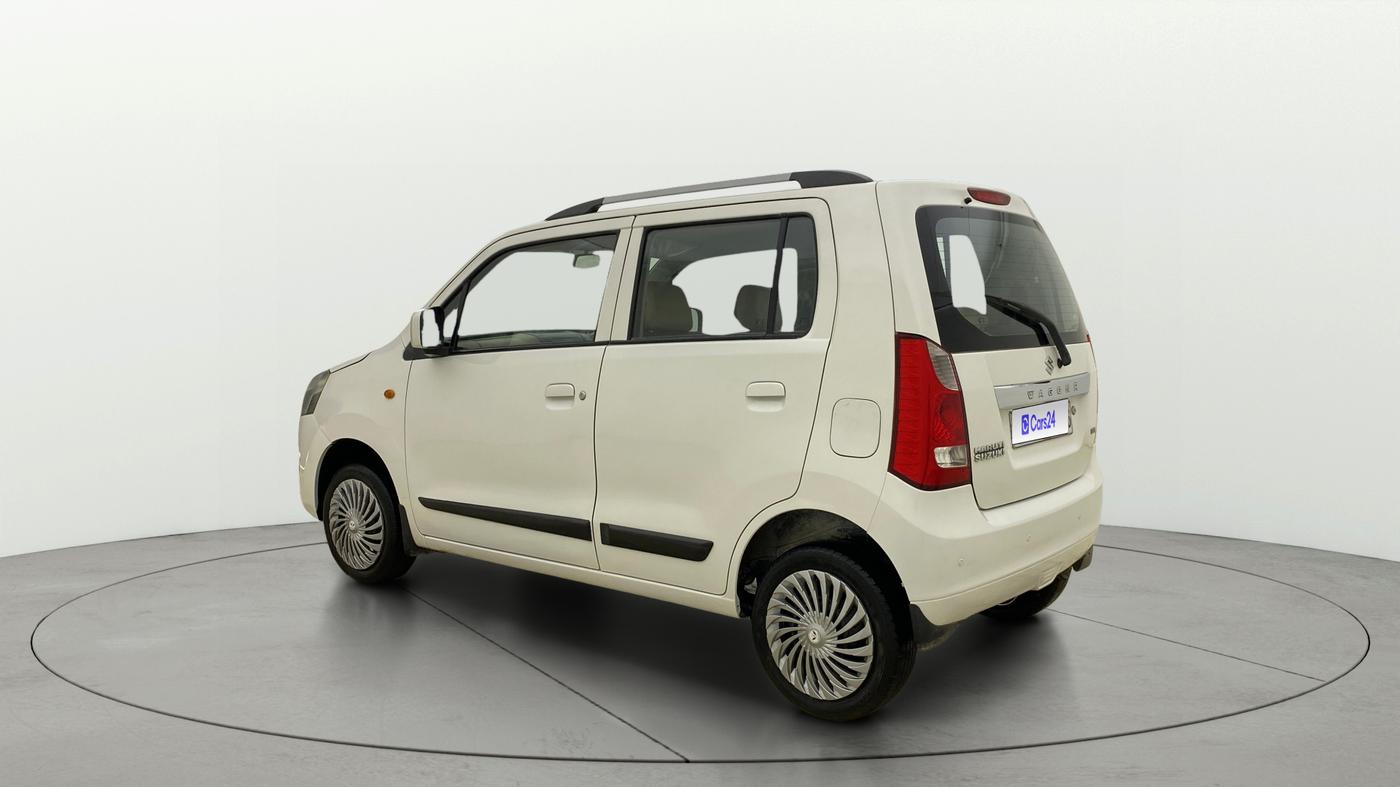 2017 Maruti Wagon R 1.0 VXI, Petrol, Manual, 43,476 km, Left Back Diagonal