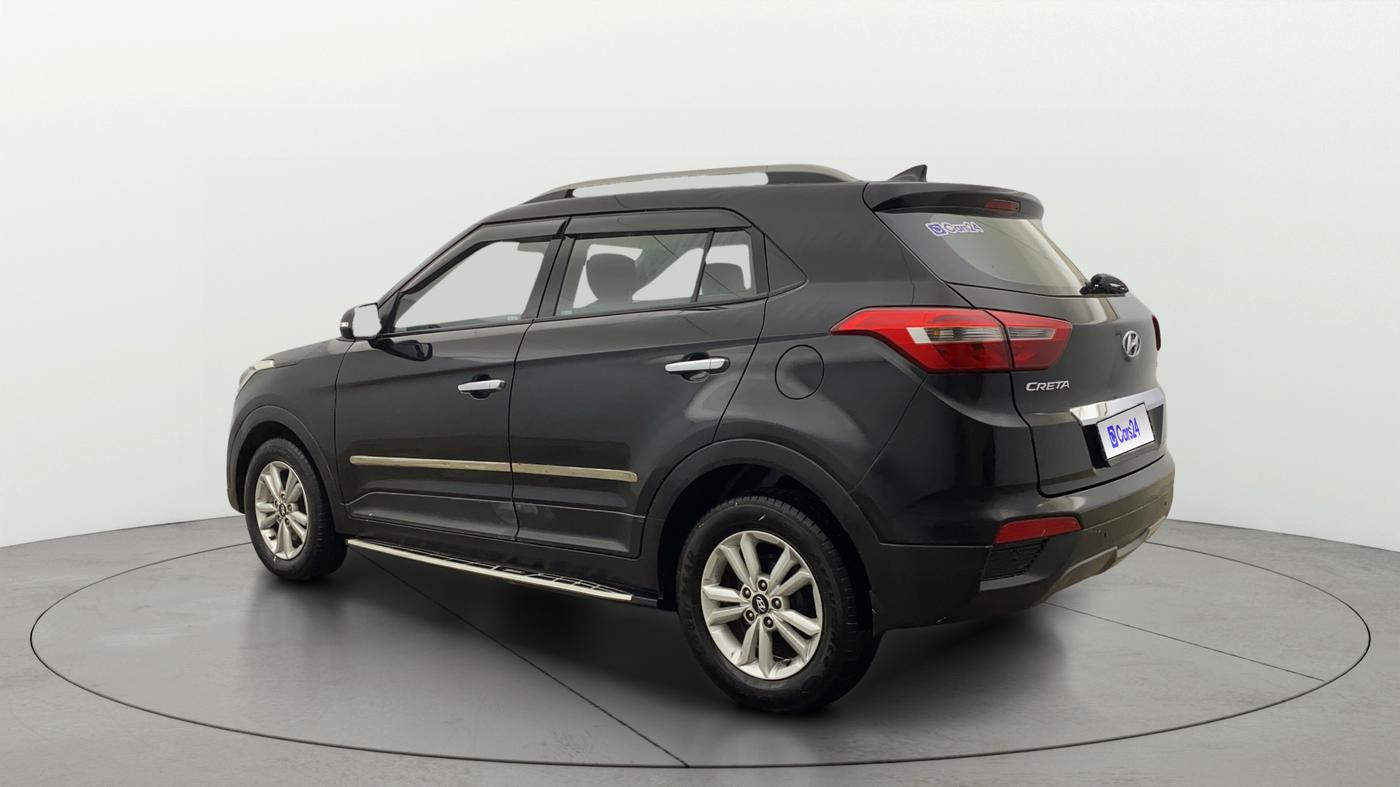 2016 Hyundai Creta SX PLUS 1.6 PETROL, Petrol, Manual, 35,310 km, Left Back Diagonal