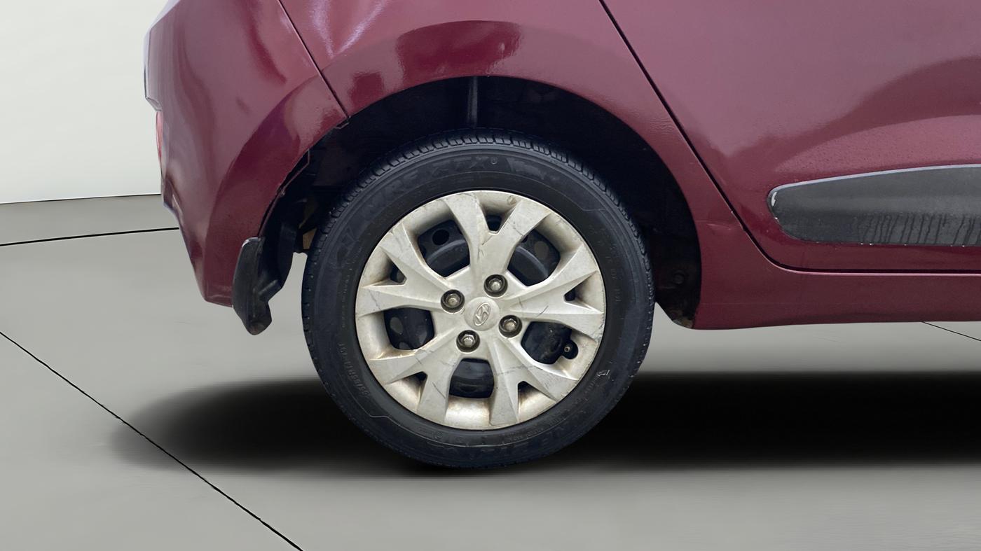 2014 Hyundai Grand i10 SPORTZ 1.2 KAPPA VTVT, Petrol, Manual, 77,670 km, Right Rear Wheel