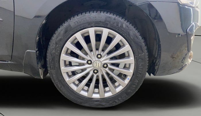 2018 Maruti Ciaz ALPHA 1.4 PETROL, Petrol, Manual, 99,109 km, Right Front Wheel