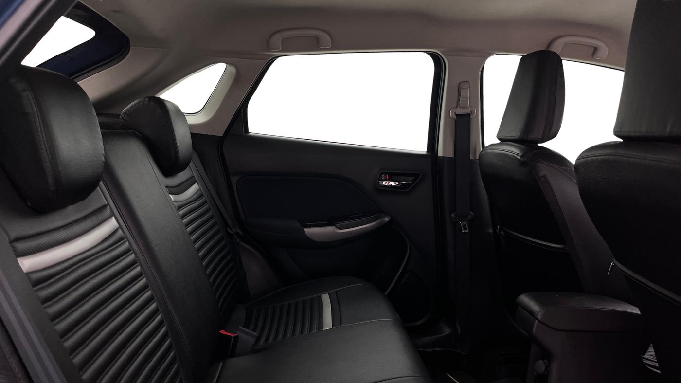 2019 Maruti Baleno ALPHA CVT PETROL 1.2, Petrol, Automatic, 1,20,086 km, Right Side Rear Door Cabin