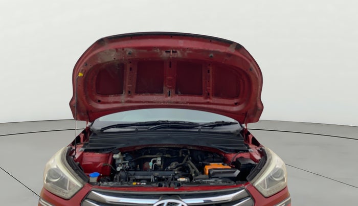 2016 Hyundai Creta SX PLUS AT 1.6 PETROL, Petrol, Automatic, 1,01,744 km, Open Bonet