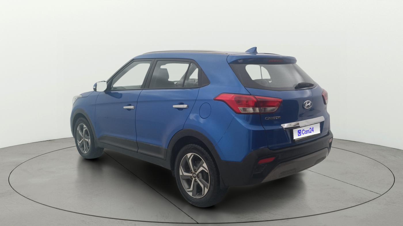 2018 Hyundai Creta SX (O) 1.6 DIESEL, Diesel, Manual, 98,909 km, Left Back Diagonal