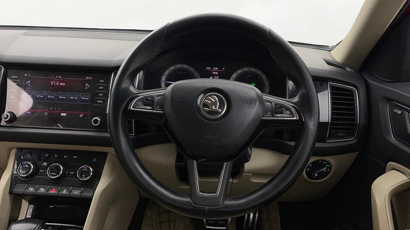 2018 Skoda Kodiaq STYLE 2.0 TDI 4X4 AT, Diesel, Automatic, 86,461 km, Steering Wheel Close Up