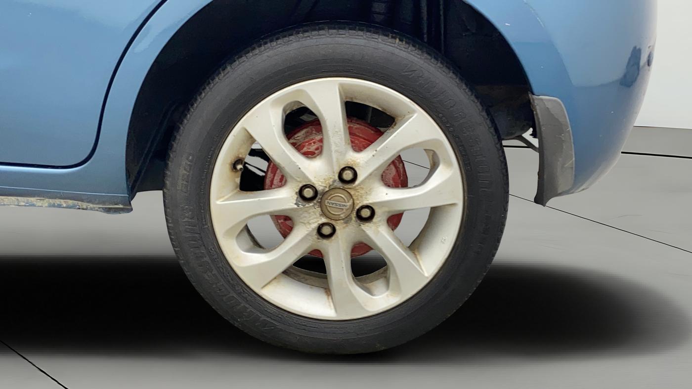 2014 Nissan Micra XV CVT, Petrol, Automatic, 17,811 km, Left Rear Wheel
