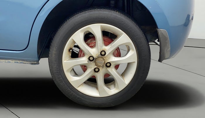 2014 Nissan Micra XV CVT, Petrol, Automatic, 17,732 km, Left Rear Wheel