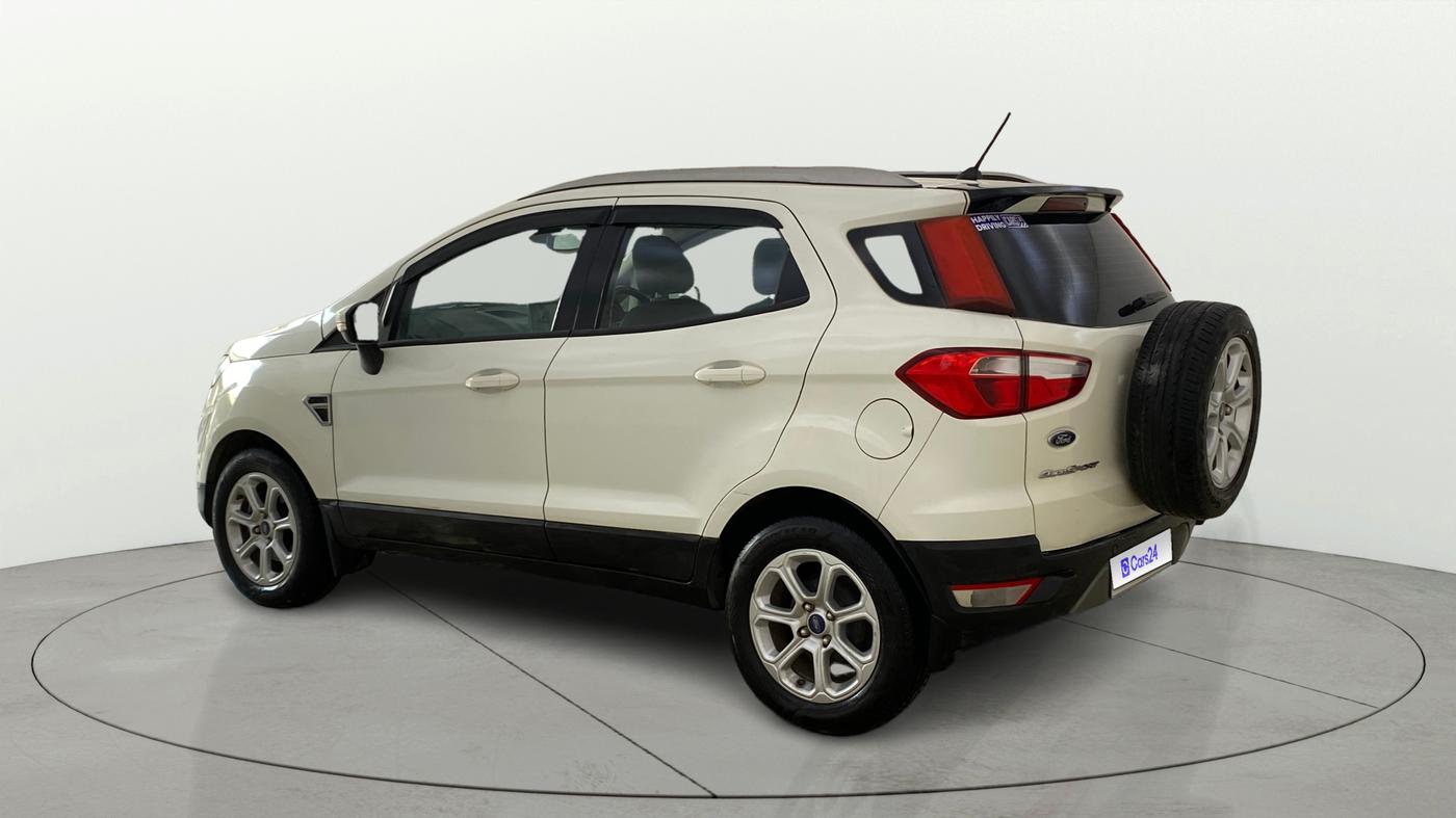 2019 Ford Ecosport TITANIUM + 1.5L PETROL AT, CNG, Automatic, 69,791 km, Left Back Diagonal