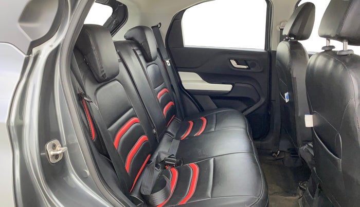 2021 Tata PUNCH CREATIVE AMT 1.2 RTN DUAL TONE, Petrol, Automatic, 43,489 km, Right Side Rear Door Cabin