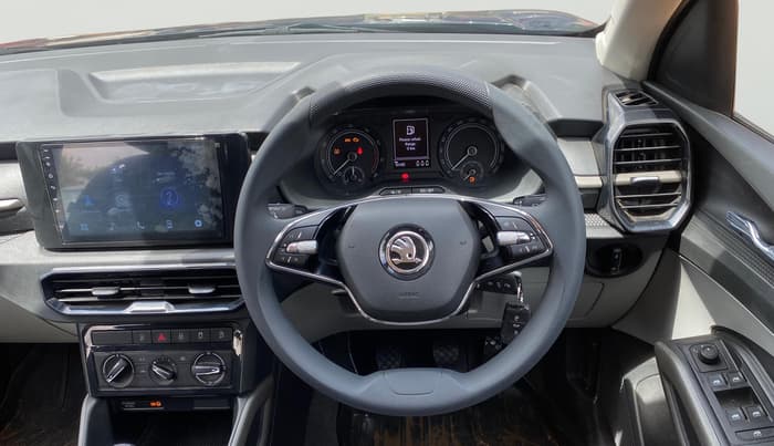 2025 Skoda Kylaq Signature, Petrol, Manual, 10,030 km, Steering Wheel Close Up
