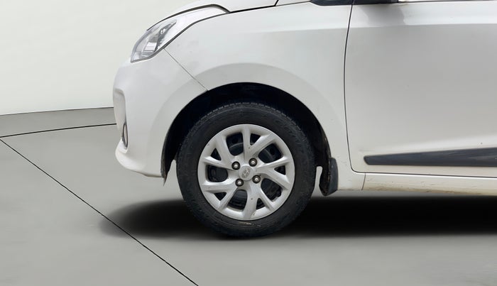 2018 Hyundai Grand i10 SPORTZ (O) 1.2 KAPPA VTVT, Petrol, Manual, 45,578 km, Left Front Wheel